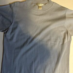 dressbarn Light Blue Crew Neck Sweater